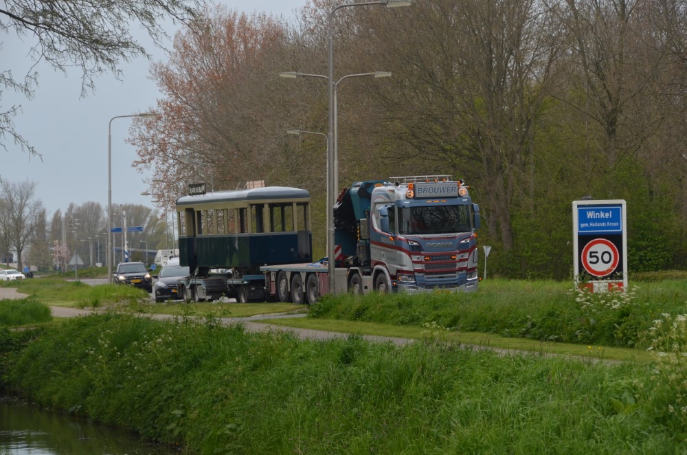 Bak van de A620 onderweg van Winkel naar Haarlem